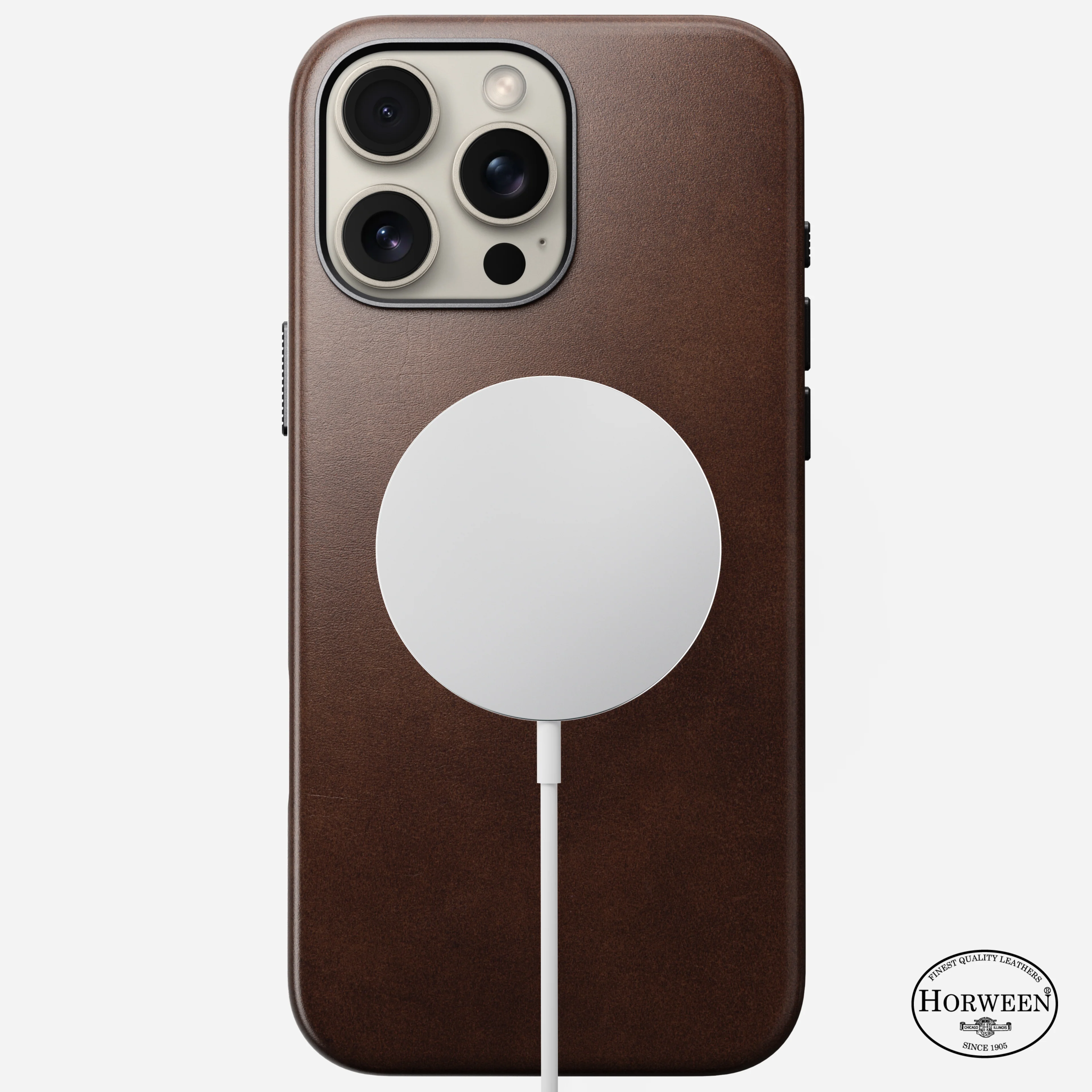 Nomad Traditional Horween Leather Case iPhone 16 Pro Max 6.9 - Brown