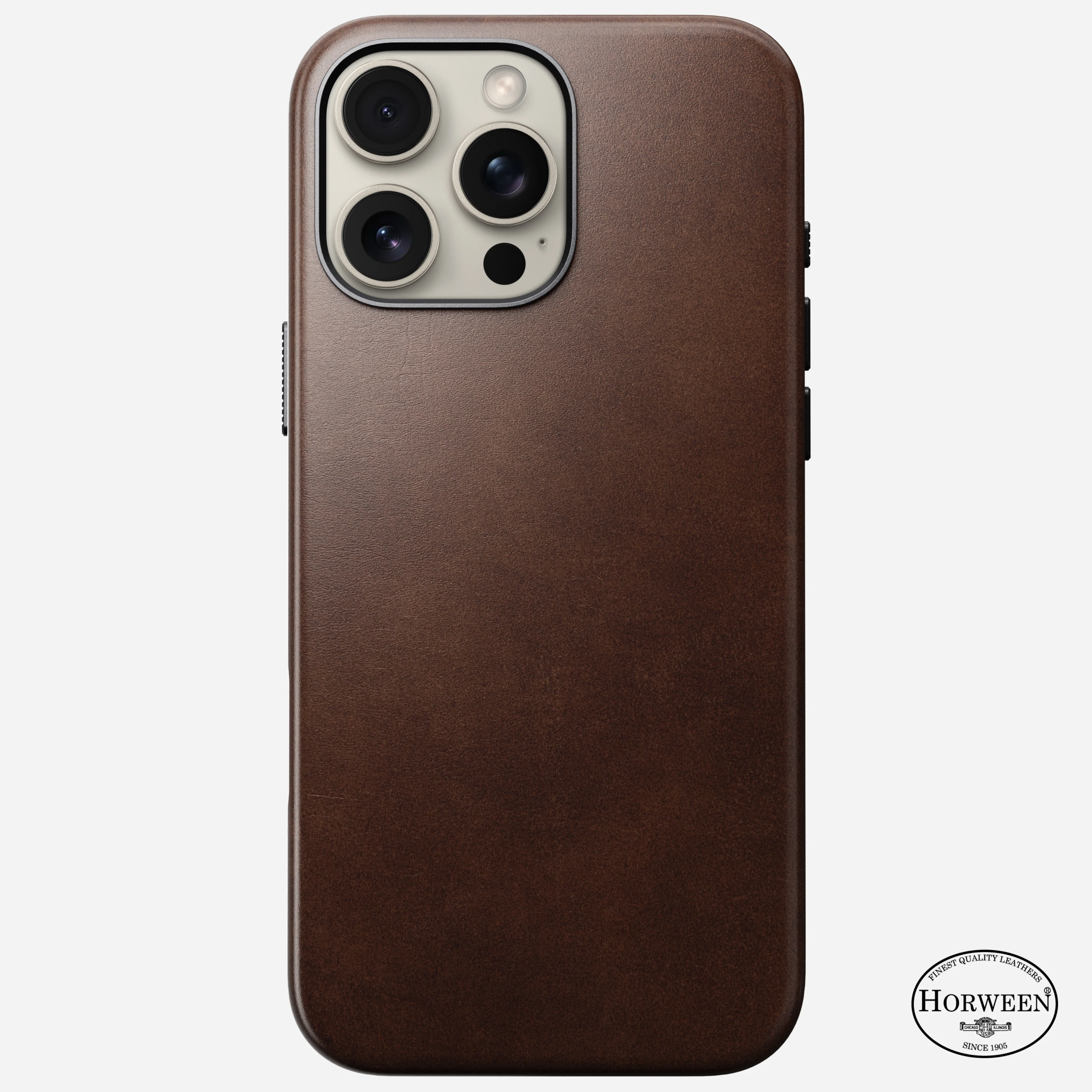 Nomad Traditional Horween Leather Case iPhone 16 Pro Max 6.9 - Brown