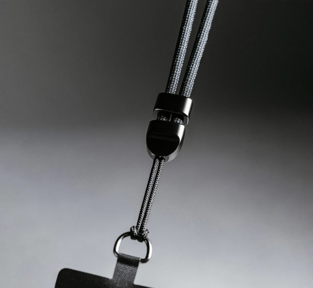 Nomad Kevlar strap detail shot with metal clasp