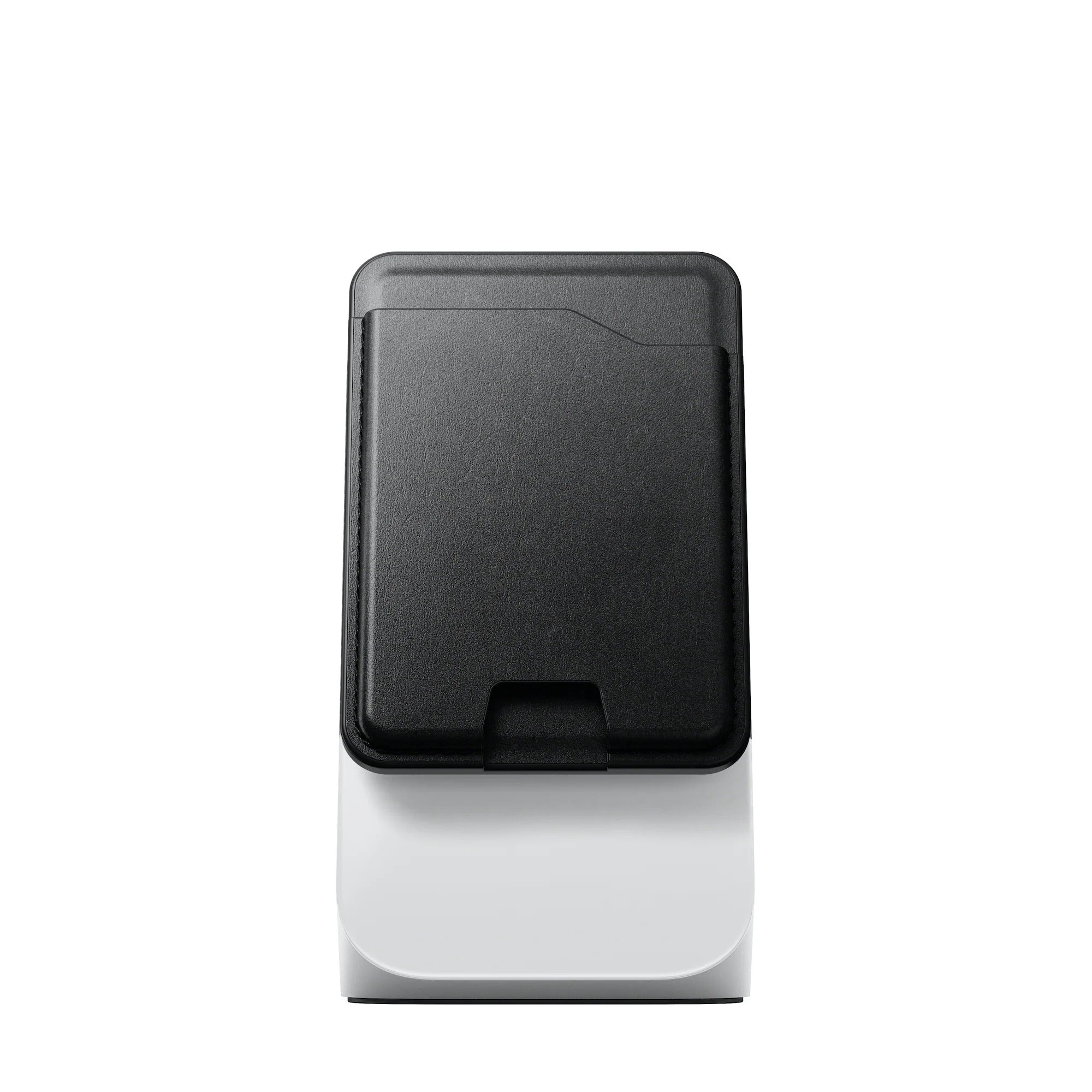 Nomad Leather Magsafe Wallet with Find My Tracking - Black