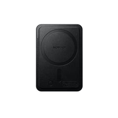 Nomad Leather Magsafe Wallet with Find My Tracking - Black