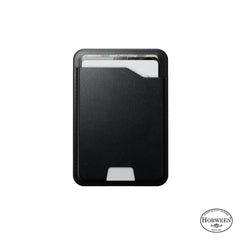 Nomad Leather Magsafe Wallet with Find My Tracking - Black