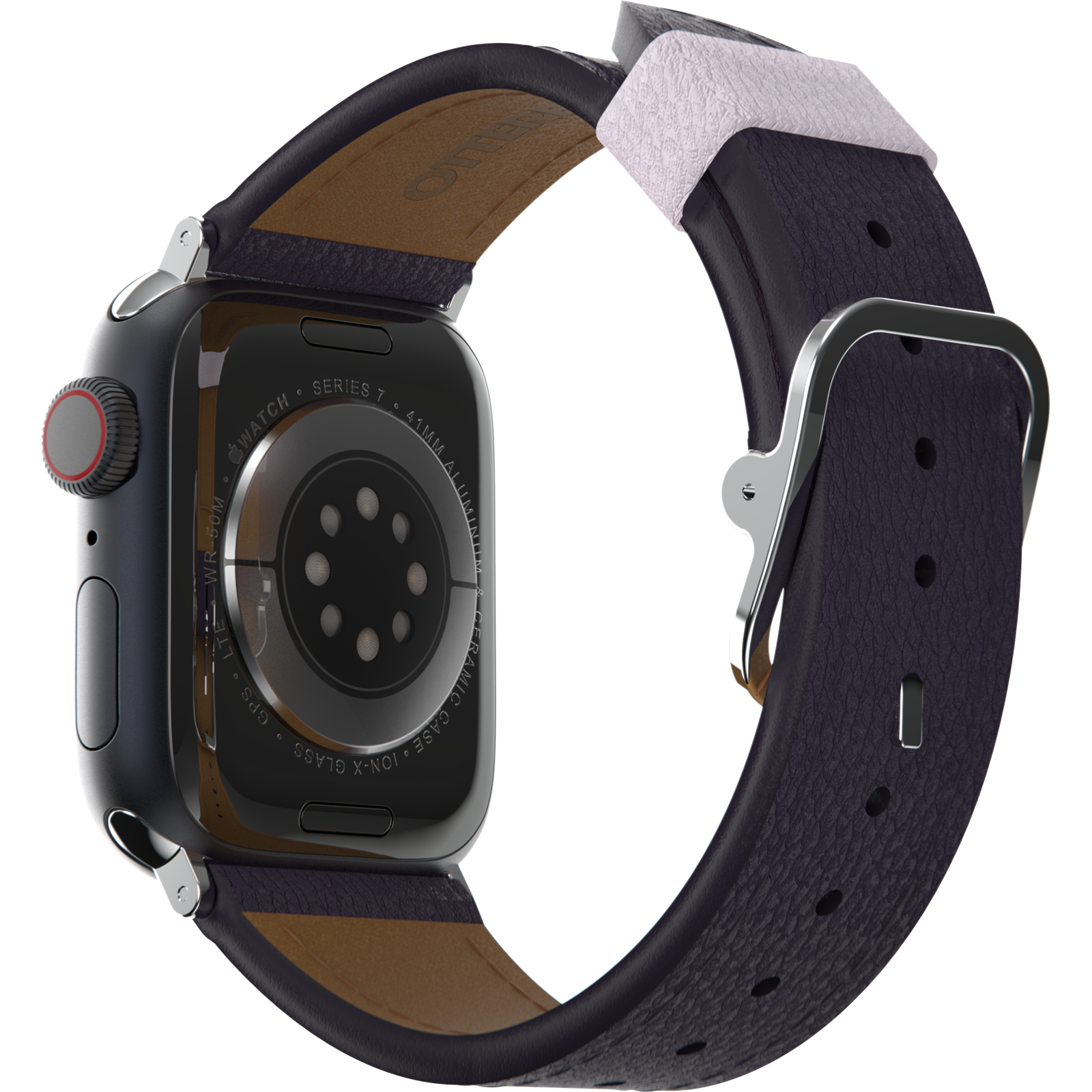 Otterbox Cactus Leather Band for Apple Watch 38-42mm- Plum Luxe