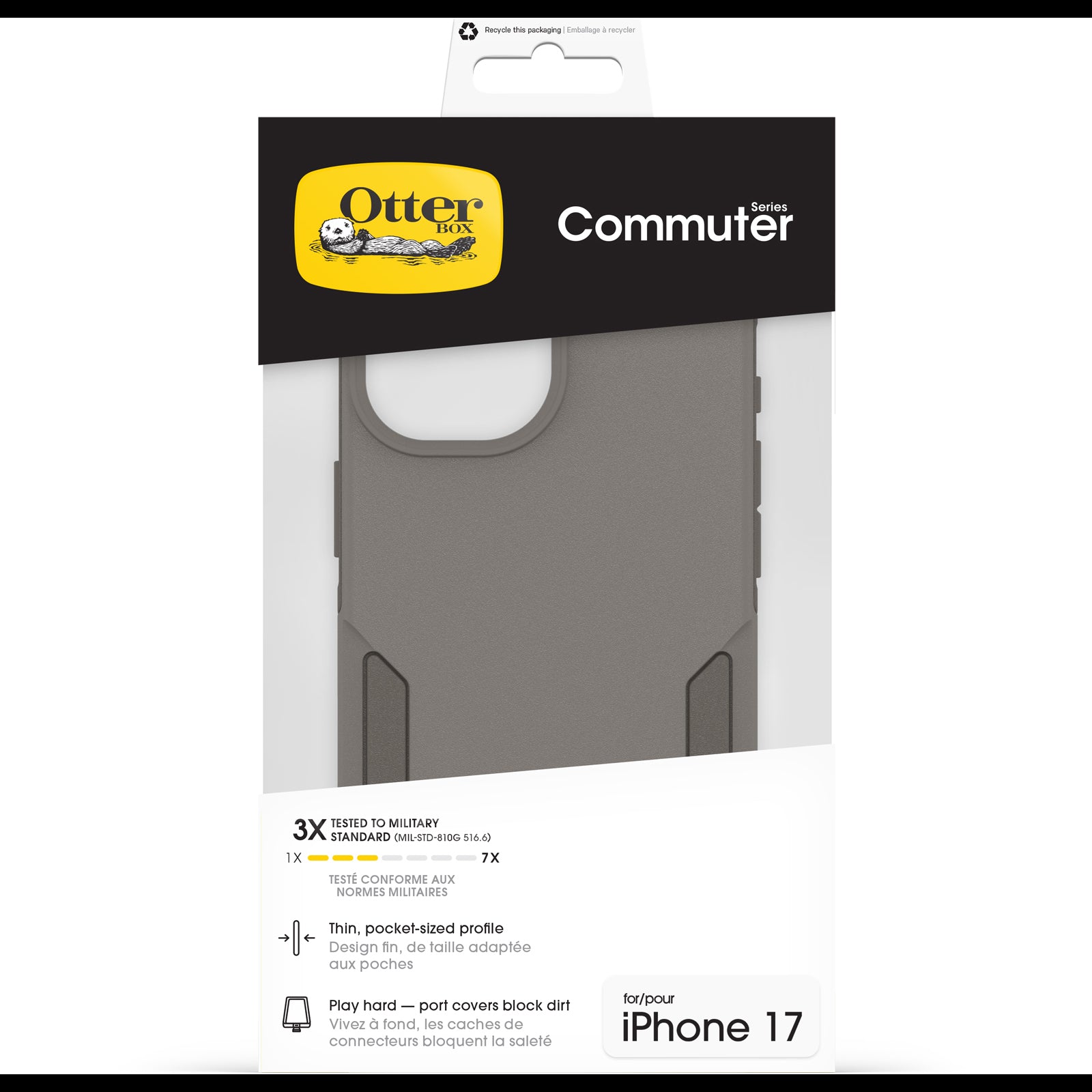 otterbox magsafe case for iphone 17 standard cottonwood glen stone lifestyle shot
