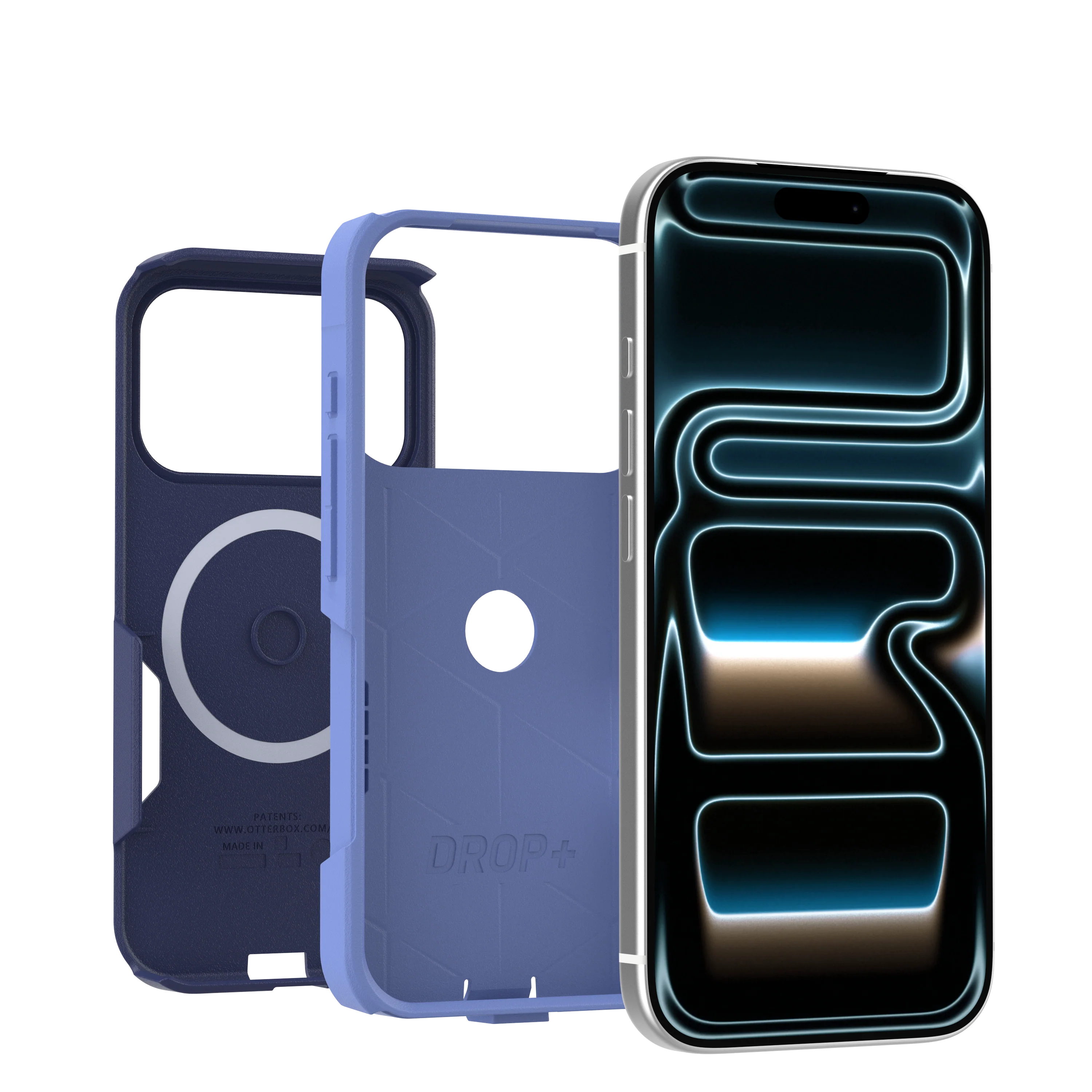 OtterBox Commuter Case for iPhone 18 Pro 6.3 - Witherwill Blue