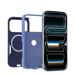 OtterBox Commuter Case for iPhone 18 Pro 6.3 - Witherwill Blue