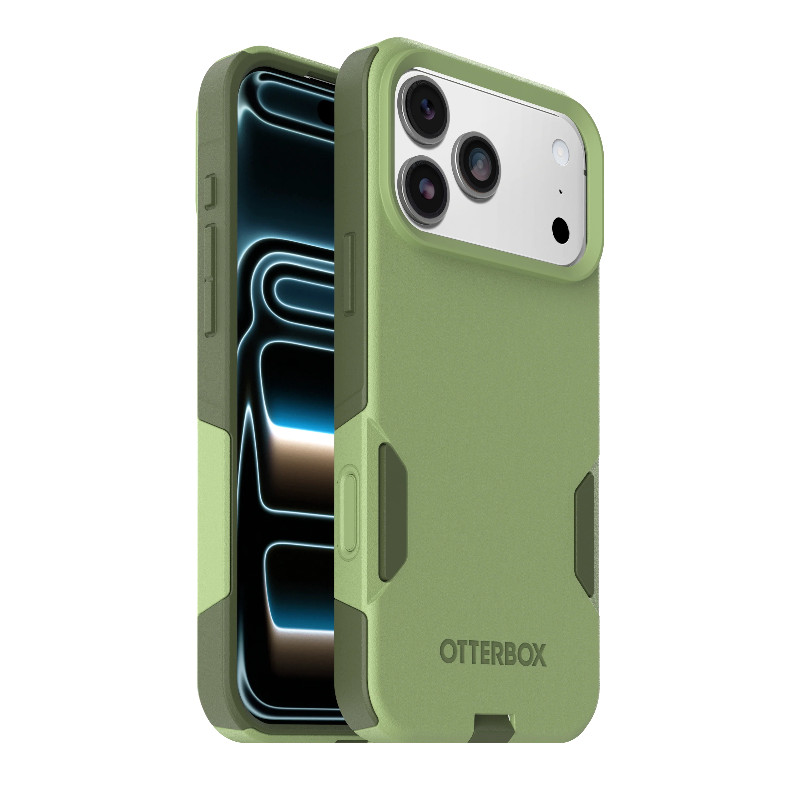 OtterBox Commuter Case for iPhone 18 Pro 6.3 - Keyframe Green