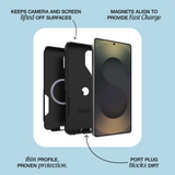 Otterbox Commuter & Magnets Samsung S26 Standard - Quick Sand