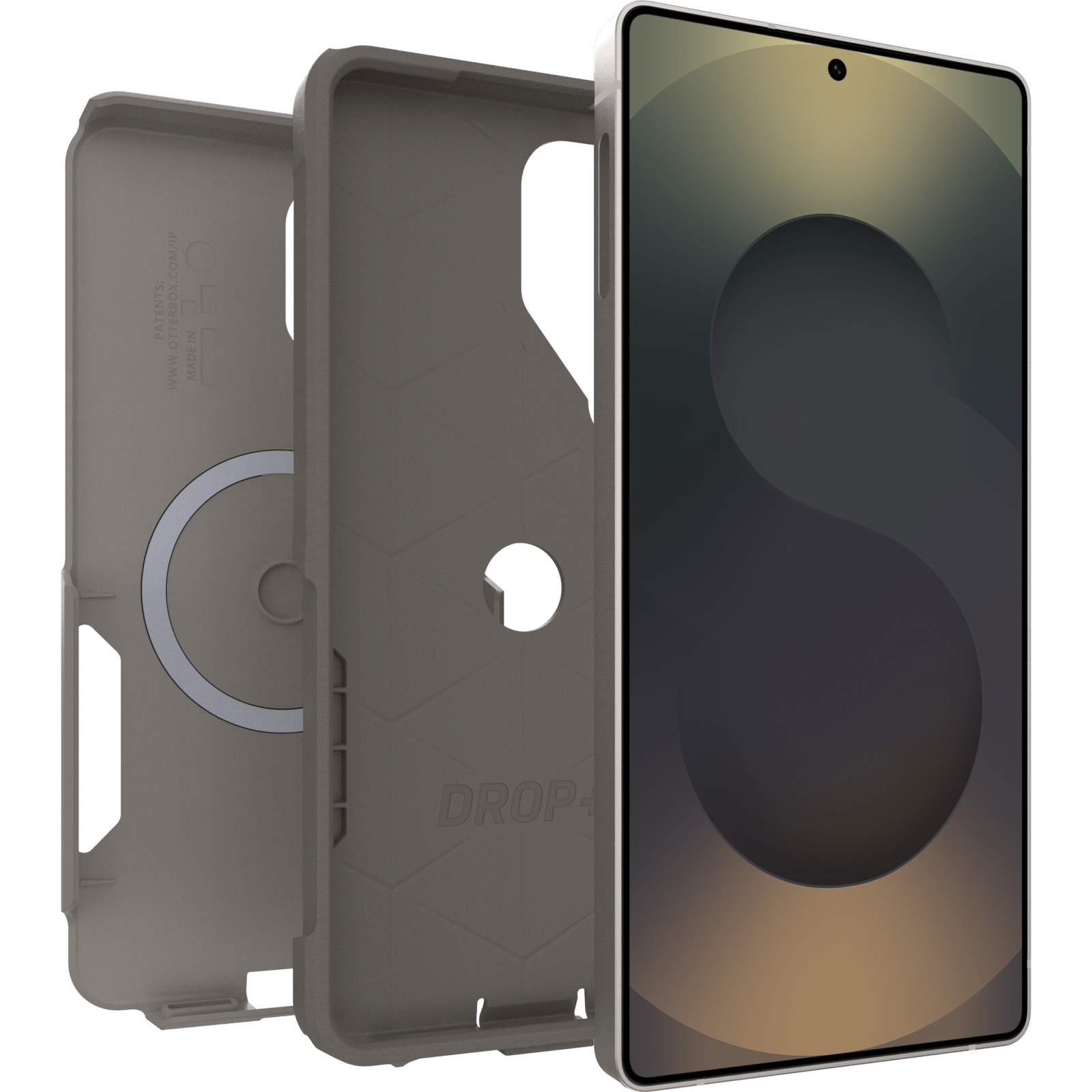 Otterbox Commuter for Samsung Galaxy S26 Ultra - Grey Comfort Beige