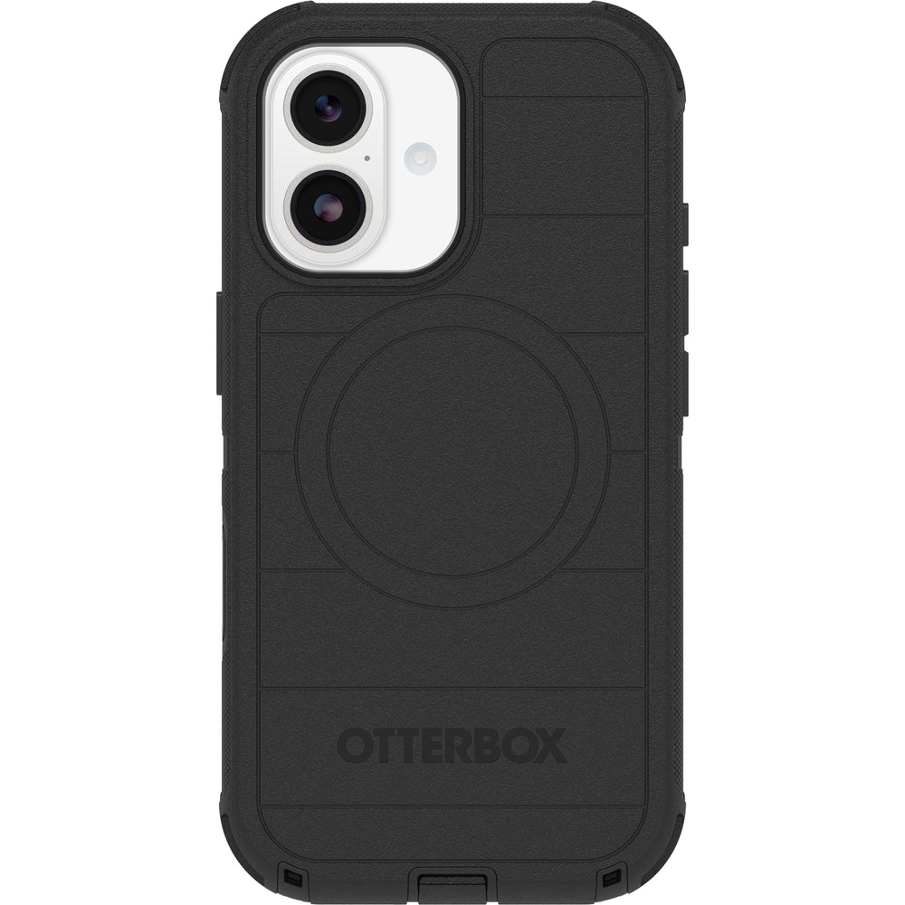 otterbox defender magsafe case for iphone 17 standard black lifestyle shot