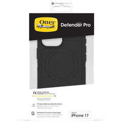 otterbox defender magsafe case for iphone 17 standard black camera button