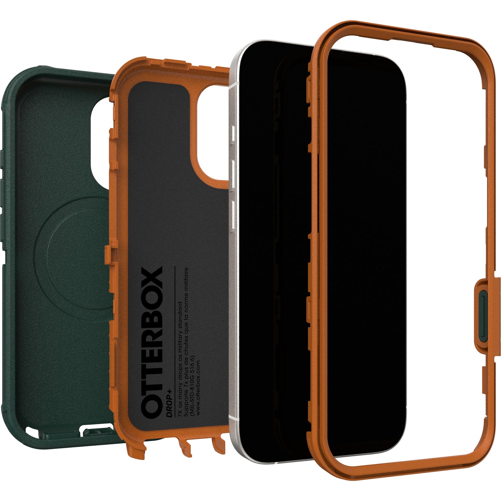OtterBox Defender Series MagSafe Hoes voor iPhone 16, schokbestendig, valbestendig, ultrastevig, beschermende hoes, 7x getest volgens militaire standaard, Blauw OtterBox Defender Series MagSafe Hoes voor iPhone 16, schokbestendig, valbestendig, ultrastevig, beschermende hoes, 7x getest volgens militaire standaard, Blauw