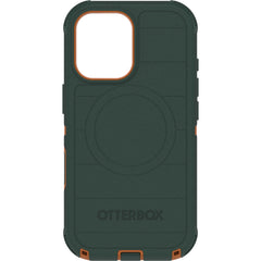 otterbox defender magsafe case for iphone 17 standard green back protection