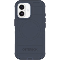 otterbox defender magsafe case for iphone 17 standard blue back protection
