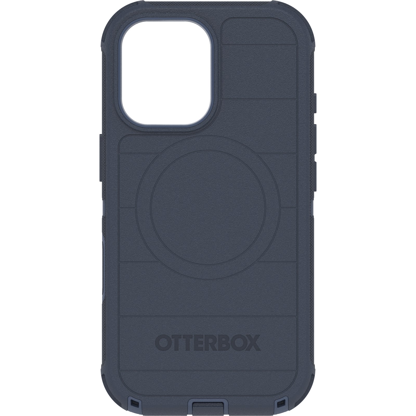 otterbox defender magsafe case for iphone 17 standard blue lifestyle shot