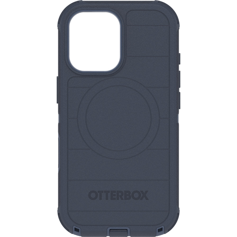 otterbox defender magsafe case for iphone 17 standard blue lifestyle shot