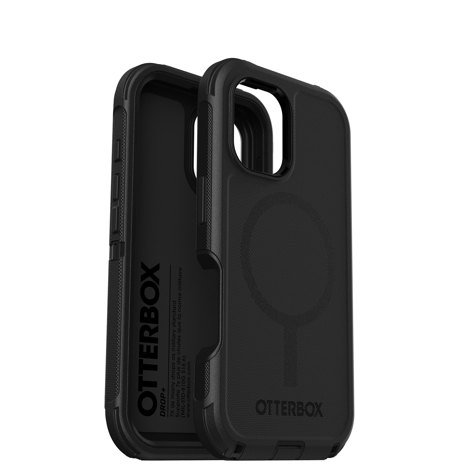 OtterBox Defender with MagSafe for iPhone 16 Standard 6.1 Case - Black