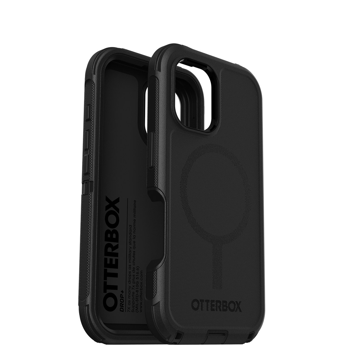 OtterBox Defender with MagSafe for iPhone 16 Standard 6.1 Case - Black