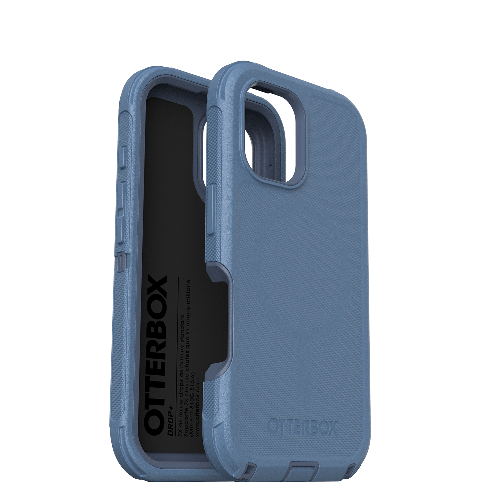 OtterBox Defender with MagSafe for iPhone 16 Plus 6.7" Case - Baby Blue Jeans