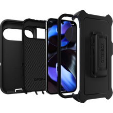 Load image into Gallery viewer, Otterbox Defender Rugged Case Belt Clip Holster for Google Pixel 9 / 9 Pro - Black