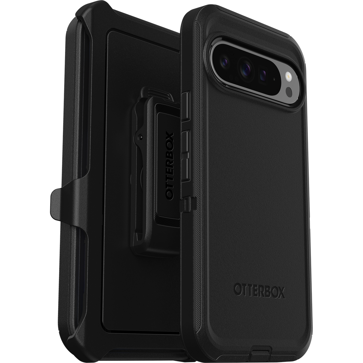Otterbox Defender Rugged Case Belt Clip Holster for Google Pixel 9 Pro XL - Black