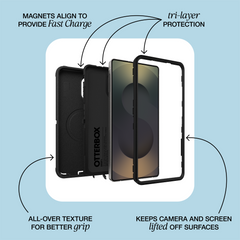 Otterbox Defender Pro Magnets for Samsung Galaxy S26 Ultra - Riverside Blue