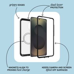 Otterbox Defender Pro XT Magnets for Samsung Galaxy S26 Ultra - Baby Blue Jean