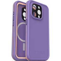 Otterbox (Lifeproof) FRE Waterproof Case & MagSafe iPhone 15 Pro Max 6.7 - Plum Purple