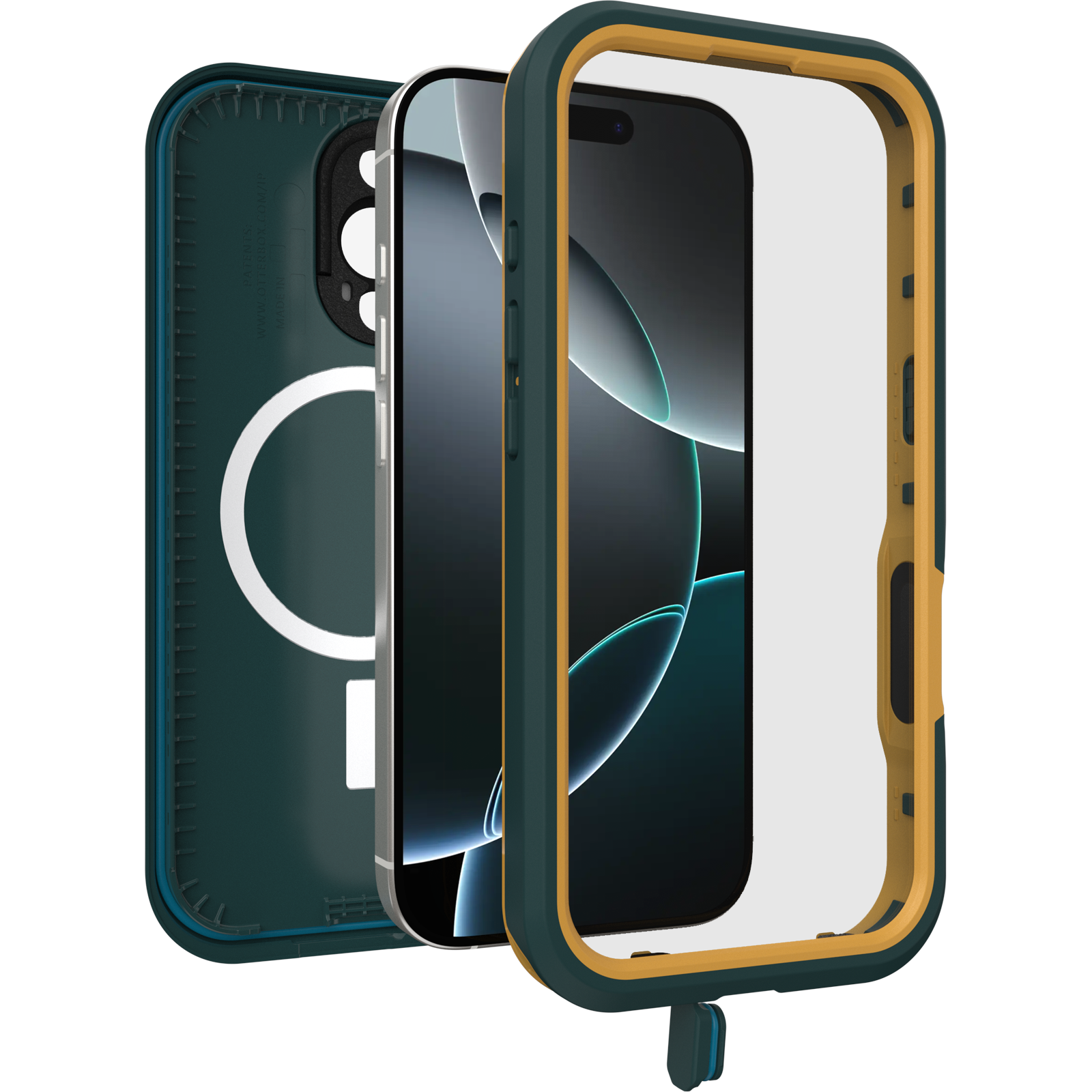 Otterbox (Lifeproof) FRE MagSafe Waterproof Case for iPhone 16 Pro - Green