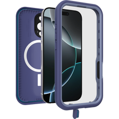 Otterbox (Lifeproof) FRE MagSafe Waterproof Case for iPhone 16 Pro - Purple