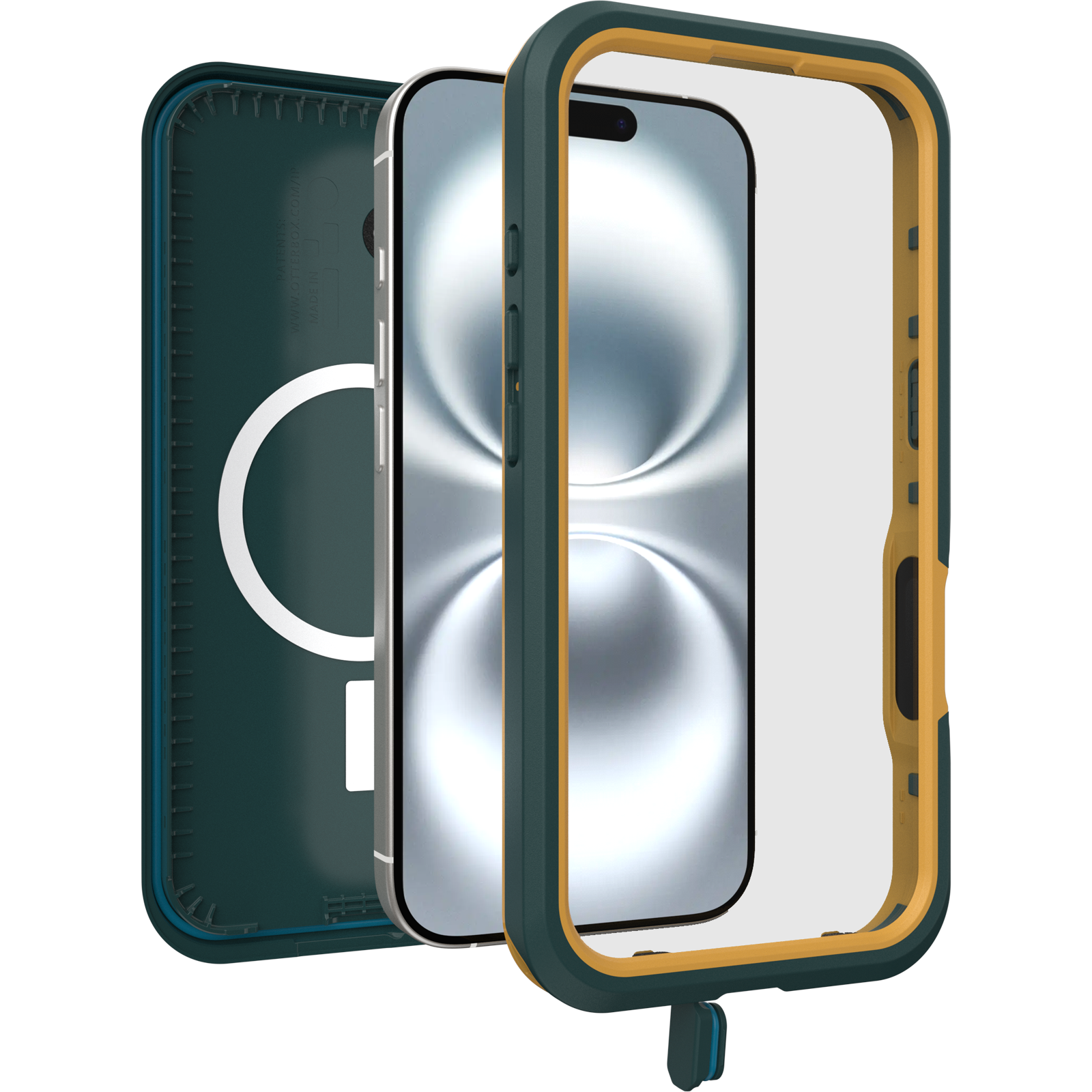 OtterBox FRE Waterproof MagSafe Case iPhone 16 Standard 6.1 Case - Green