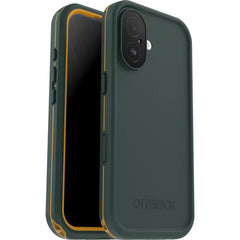otterbox fre magsafe case for iphone 17 standard green front view