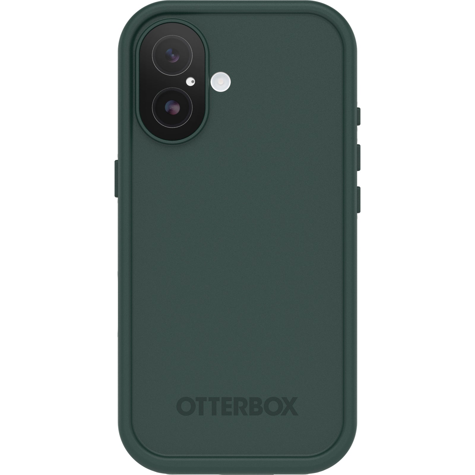 otterbox fre magsafe case for iphone 17 standard green side profile
