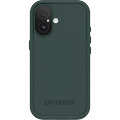 otterbox fre magsafe case for iphone 17 standard green side profile