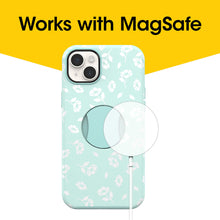 Load image into Gallery viewer, OtterGrip Symmetry Case with MagSafe iPhone 14 Plus 6.7 inch Poppies Sea Blue