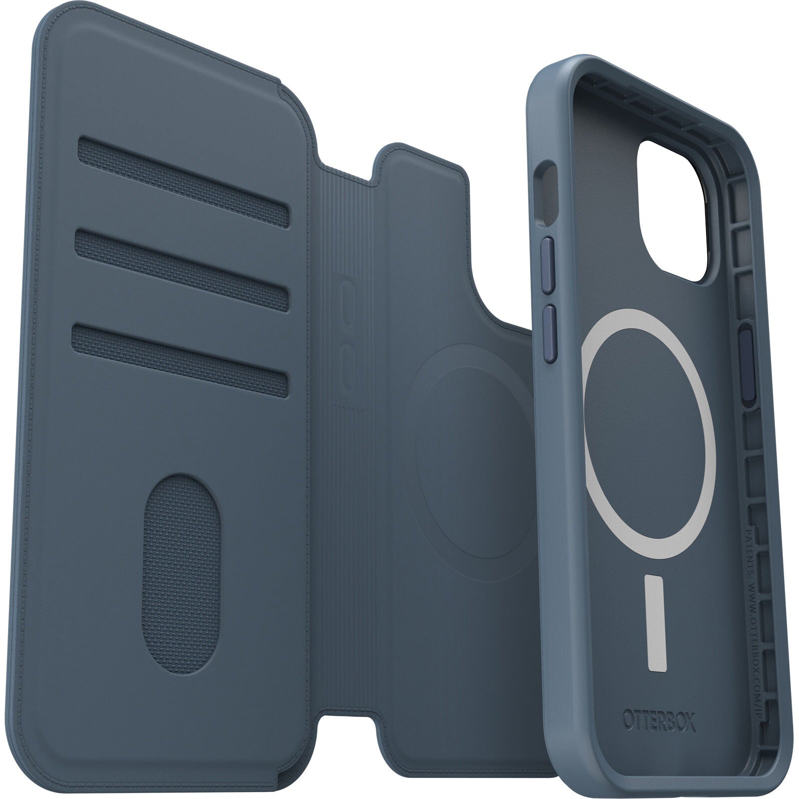Otterbox Folio for MagSafe iPhone 14 Standard 6.1 inch Blue (NO CASE)