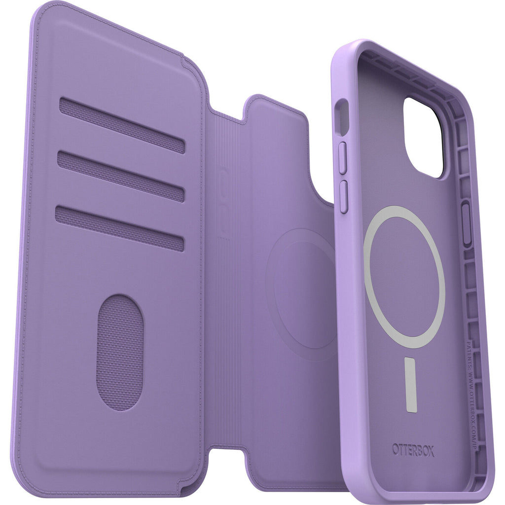 Otterbox Folio for MagSafe iPhone 14 Plus 6.7 inch Lilac Purple (NO CASE)