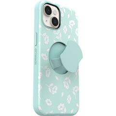 OtterGrip Symmetry Case with MagSafe iPhone 14 / 13 -  Poppies By The Sea Blue