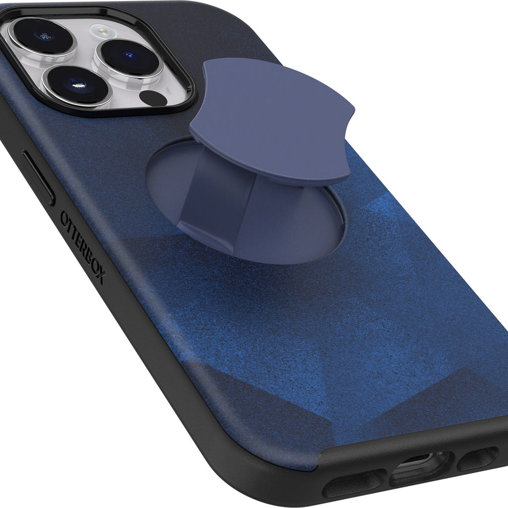 OtterGrip Symmetry Case with MagSafe iPhone 14 Pro 6.1 inch - Blue Storm