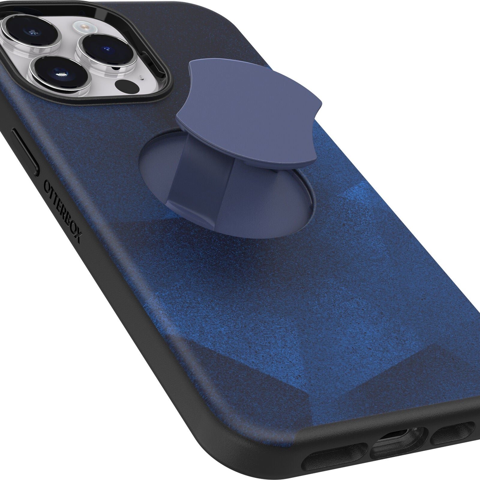 OtterGrip Symmetry Case with MagSafe iPhone 14 Pro Max 6.7 inch - Blue Storm
