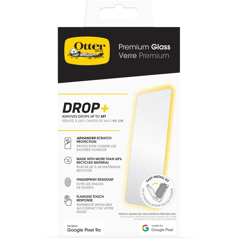 Otterbox Glass Screen Protector for Pixel 9a - Clear
