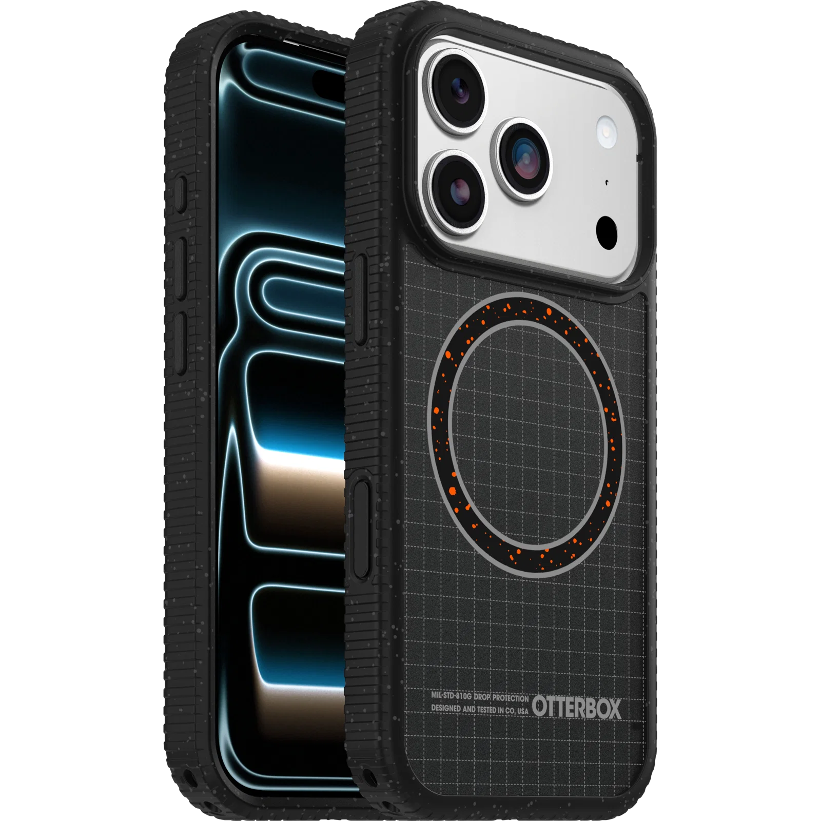 Sole Case for iPhone 18 Pro 6.3 in Midnight Circuit Black - OtterBox