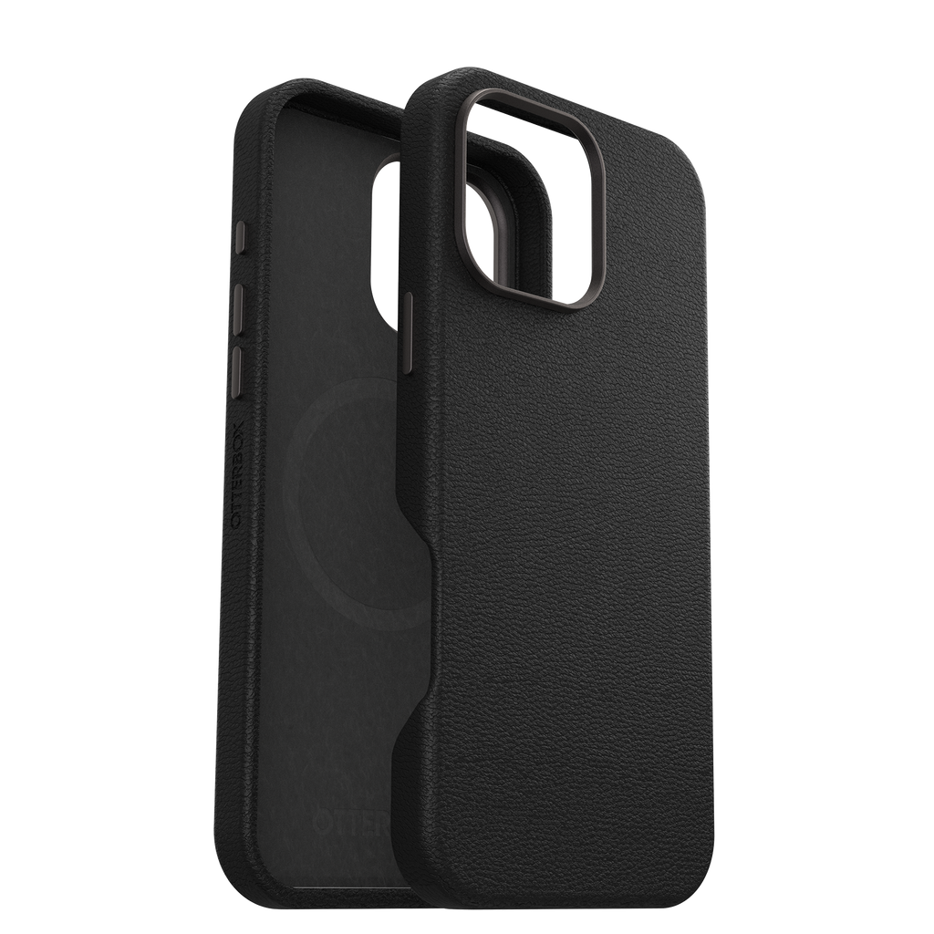 OtterBox Symmetry Cactus Leather Case for iPhone 16 Pro - Noir Ash