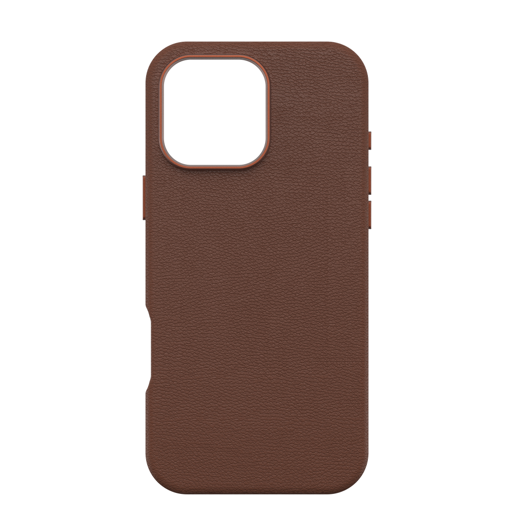 OtterBox Symmetry Cactus Leather Case for iPhone 16 Pro Max 6.9 - Rich Adobe Brown