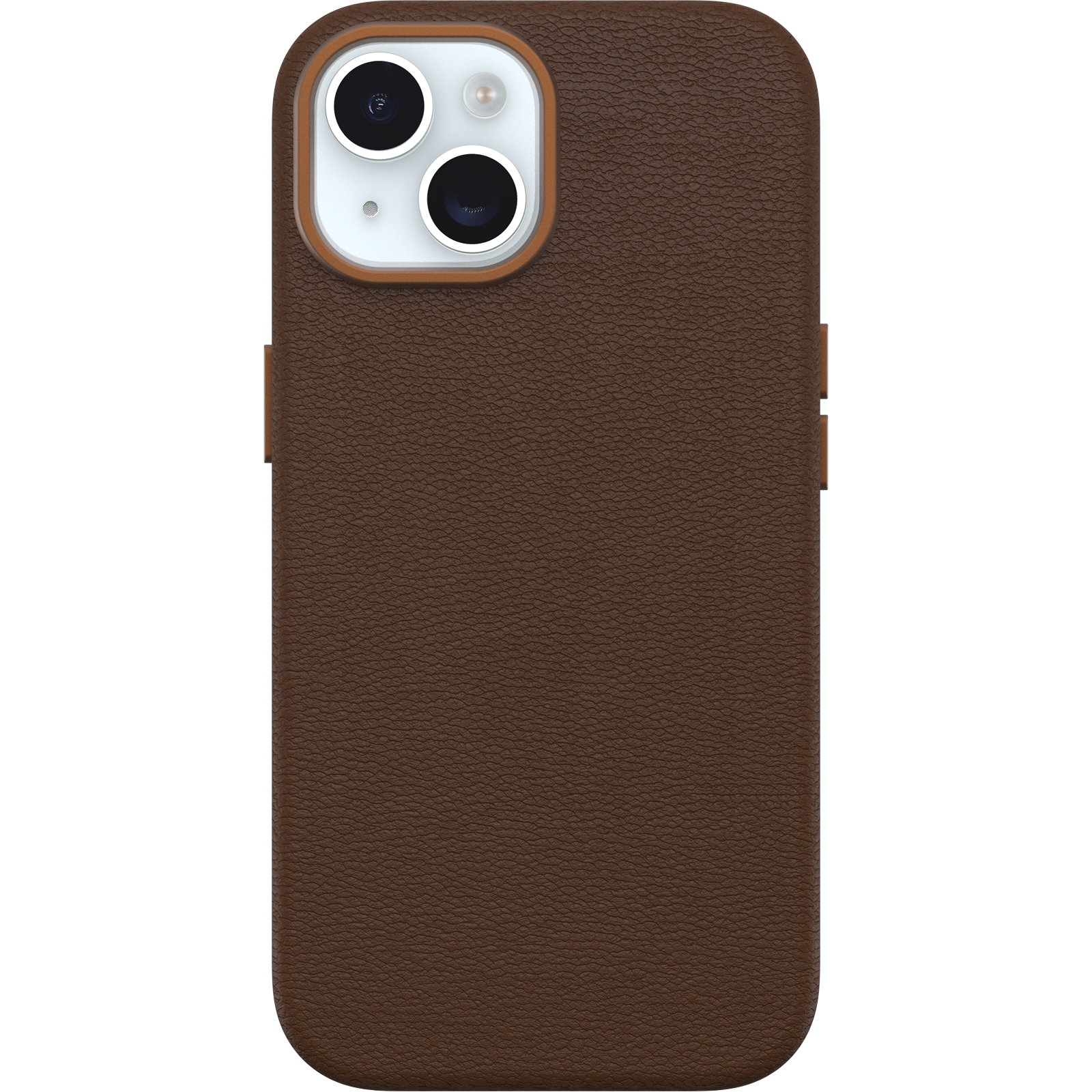 OtterBox Symmetry Cactus Leather MagSafe iPhone 15 / 14 / 13 Standard - Rich Adobe Brown