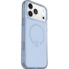 otterbox symmetry case for iphone 17 pro blue corner bumper