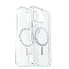 Load image into Gallery viewer, OtterBox Symmetry+ Clear MagSafe iPhone 16 Standard 6.1 Case Clear