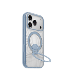 OtterBox Symmetry Stand Case for iPhone 18 Pro 6.3 - Aether Clear Blue