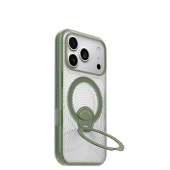 OtterBox Symmetry Stand Case for iPhone 18 Pro Max 6.9 - Calyx Clear Green
