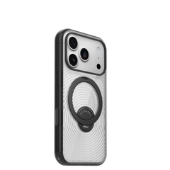 OtterBox Symmetry Stand Case for iPhone 18 Pro 6.3 - Umbra Clear Black